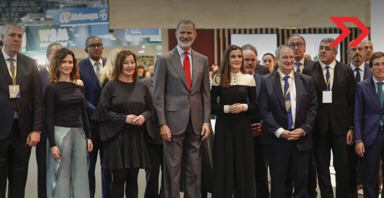 Los reyes de España harán el corte de listón de la Fitur 2025