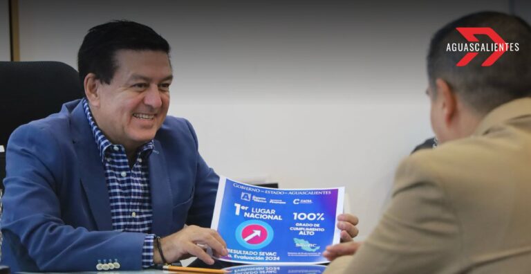 Aguascalientes, líder a nivel nacional en la gestión transparente de recursos públicos